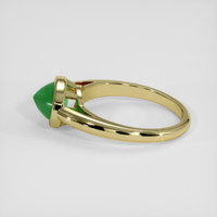 1.90 Ct. Emerald Ring, 18K Yellow Gold 4