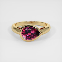 1.51 Ct. Gemstone Ring, 18K Yellow Gold 1
