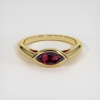 1.34 Ct. Gemstone Ring, 18K Yellow Gold 1