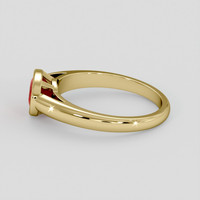 1.48 Ct. Ruby Ring, 18K Yellow Gold 4