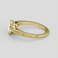 2.20 Ct. Yellow Sapphire Ring, 18K Yellow Gold 4