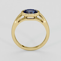 2.20 Ct. Bi Color Sapphire Ring, 18K Yellow Gold 3