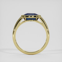 2.02 Ct. Blue Sapphire Ring, 18K Yellow Gold 3