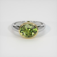 2.84 Ct. Gemstone Ring, 14K Yellow & White 1