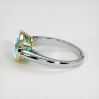 3.43 Ct. Gemstone Ring, 14K Yellow & White 4