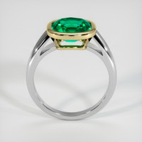 1.90 Ct. Emerald Ring, 18K Yellow & White 3