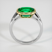 2.36 Ct. Emerald Ring, 18K Yellow & White 3