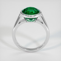 3.42 Ct. Emerald Ring, Platinum 950 3