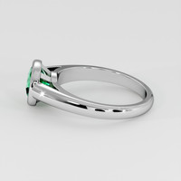 1.18 Ct. Emerald Ring, Platinum 950 4