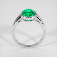 2.29 Ct. Emerald Ring, Platinum 950 3