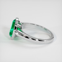 2.29 Ct. Emerald Ring, Platinum 950 4