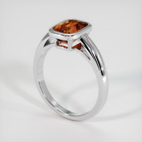 2.25 Ct. Gemstone Ring, Platinum 950 2