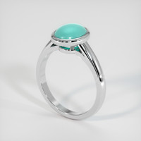 1.30 Ct. Gemstone Ring, Platinum 950 2