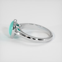 1.30 Ct. Gemstone Ring, Platinum 950 4