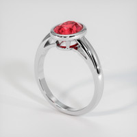 1.83 Ct. Gemstone Ring, Platinum 950 2