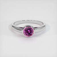 0.88 Ct. Gemstone Ring, Platinum 950 1