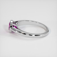 0.88 Ct. Gemstone Ring, Platinum 950 4