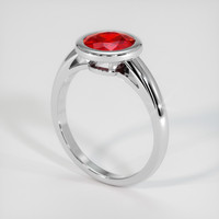 1.67 Ct. Ruby Ring, Platinum 950 2