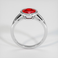 1.67 Ct. Ruby Ring, Platinum 950 3