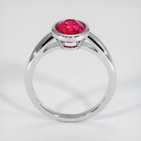 2.03 Ct. Ruby Ring, Platinum 950 3