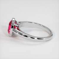 2.03 Ct. Ruby Ring, Platinum 950 4