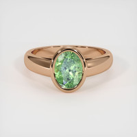 1.35 Ct. Gemstone Ring, 14K Rose Gold 1