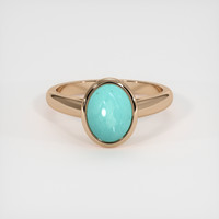 1.30 Ct. Gemstone Ring, 14K Rose Gold 1