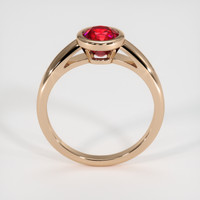 1.39 Ct. Ruby Ring, 14K Rose Gold 3