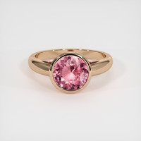 2.19 Ct. Gemstone Ring, 18K Rose Gold 1