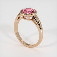 2.19 Ct. Gemstone Ring, 18K Rose Gold 2
