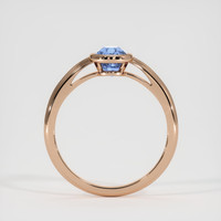 2.16 Ct. Blue Sapphire Ring, 18K Rose Gold 3