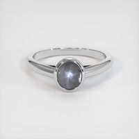 1.97 Ct. Sapphire Ring, 14K White Gold 1