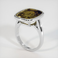 11.16 Ct. Gemstone Ring, 18K White Gold 2