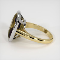 11.16 Ct. Gemstone Ring, 14K White & Yellow 4