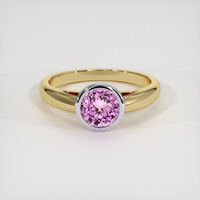 1.12 Ct. Gemstone Ring, 14K White & Yellow 1