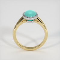 1.30 Ct. Gemstone Ring, 14K White & Yellow 3