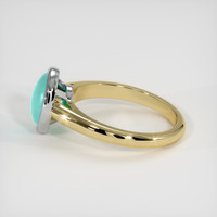 1.30 Ct. Gemstone Ring, 14K White & Yellow 4