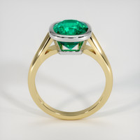 2.79 Ct. Emerald Ring, 18K White & Yellow 3