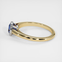 1.07 Ct. Sapphire Ring, 18K White & Yellow 4