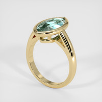 4.20 Ct. Gemstone Ring, 14K Yellow Gold 2