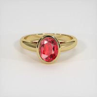 1.83 Ct. Gemstone Ring, 14K Yellow Gold 1