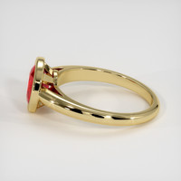 1.67 Ct. Ruby Ring, 14K Yellow Gold 4