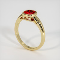 1.31 Ct. Ruby Ring, 14K Yellow Gold 2