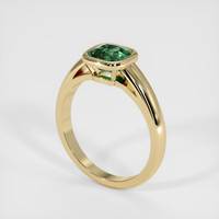 2.00 Ct. Sapphire Ring, 14K Yellow Gold 2
