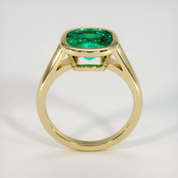 2.45 Ct. Emerald Ring, 18K Yellow Gold 3