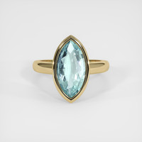 4.20 Ct. Gemstone Ring, 18K Yellow Gold 1
