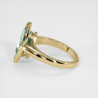 4.20 Ct. Gemstone Ring, 18K Yellow Gold 4