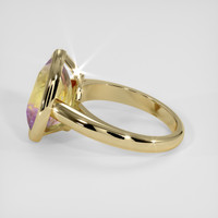 4.87 Ct. Bi Color Ametrine Ring, 18K Yellow Gold 4