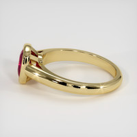 1.20 Ct. Ruby Ring, 18K Yellow Gold 4