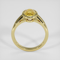 2.07 Ct. Yellow Sapphire Ring, 18K Yellow Gold 3